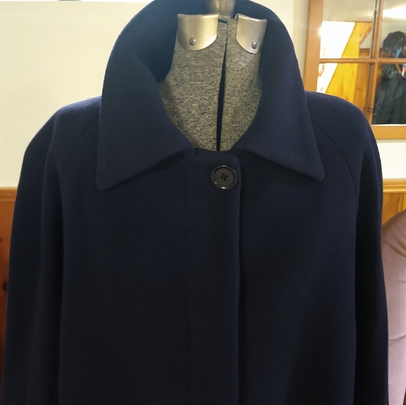 Size 12 Lorne Mitchel pure virgin rolling cashmere dress jacket - Picture 9 of 16